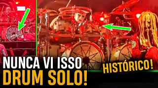 Mais uma vez ELOY c SLIPKNOT ONTEM  DRUM SOLO HISTÓRICO [upl. by Forrester288]