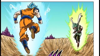 GOKU VS GRANOLAH MANGA COLOR [upl. by Naitsirk]