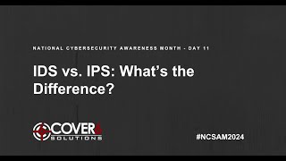 IDS vs IPS What’s the Difference [upl. by Oravla]