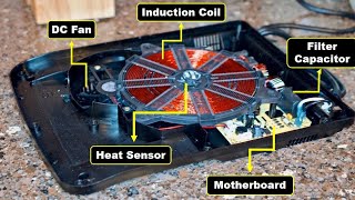 Lets see what is inside Induction Cooker  induction Cooker Repair  Electrical technician [upl. by Forest615]