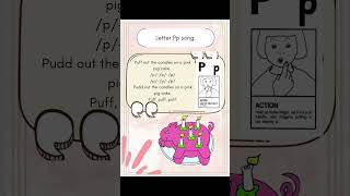 Jolly Phonics Letter Pp song [upl. by Carlita]