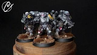 Full showcase  Space Wolf Kill Team [upl. by Idelle819]