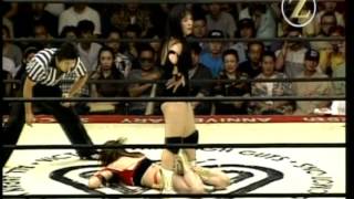 Mima Shimoda vs Manami Toyota [upl. by Trinatte]