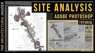 Architecture Site Analysis Presentation Guide  Photoshop Tutorial [upl. by Burny167]