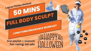 50 m Lagree Fitness full body workout Microformer Halloween fun Oct 30 2024 [upl. by Okoyik478]