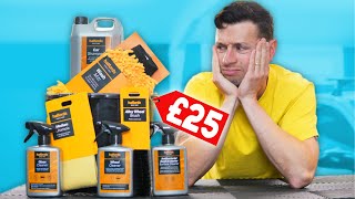 I Tried the Cheapest Halfords Car cleaning kit [upl. by Lielos]