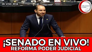 PLENO DEL SENADO EN VIVO REFORMA AL PODER JUDICIAL [upl. by Tennaj885]