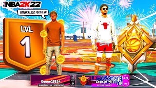 LEGEND SURPRISES ROOKIES WITH VC IN NBA 2K22 LEGEND  LEVEL 1  BEST DUO LEGEND HELPS ROOKIE 2K22 [upl. by Spielman]