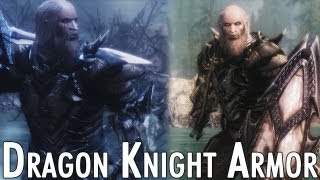 Skyrim Mod Feature Dragon Knight Armor [upl. by Siroled]