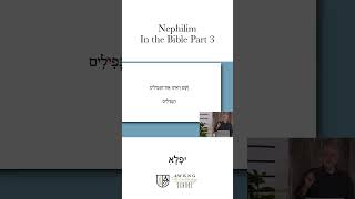 Nephilim in the Bible Part 3  AWKNG School of Theology [upl. by Smailliw]