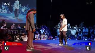 ROCHKA vs JUNIOR YUDAT  Battle BAD 2024  HIPHOP TOP 8 [upl. by Erusaert]