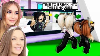 WE WERE BREAKING INTO PEOPLES HOMES AND I GOT BANNED in BROOKHAVEN with IAMSANNA Roblox Roleplay [upl. by Petit]