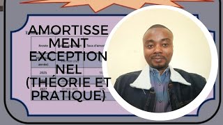 AMORTISSEMENT EXCEPTIONNEL EN RDC THÉORIE ET PRATIQUE [upl. by Dobb]