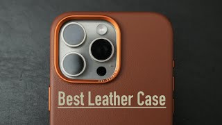 Decoded Leather iPhone Case Review a Great Alternative to FineWoven [upl. by Zaragoza]