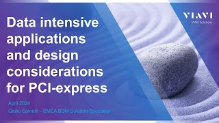 Data intensive applications and design considerations for PCIexpress April 2024 webinar [upl. by Ramunni]