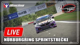 iRacing TCR Takeover  BSTV TCR Challenge Cup Season 17 Round 16 amp 17 at Nürburgring Sprintstrecke [upl. by Emmer828]