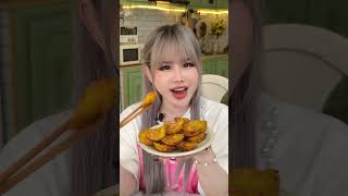 Bánh khọt nhỏ xinh siêu béo ngậy tranmy asmr food mukbang [upl. by Yatnod915]