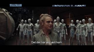 Valerian and the City of a Thousand Planets  Dansk TVspot  I biografen 3 august [upl. by Pardner]