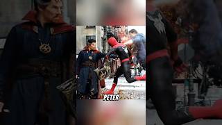 How Peter Parker controlled his body while shorts marvel movie [upl. by Anma]