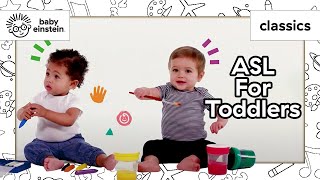 Sign Language with Kids  Toddlers Learn ASL  My First Signs Part 2  BabyEinstein [upl. by Eigroeg551]