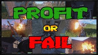 13 RAIDS in 1 Video  Profit or Fail 15  Rust [upl. by Marcellina]