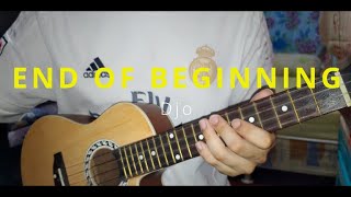 End of Beginning  Djo  Ukulele Tutorial [upl. by Nepean917]