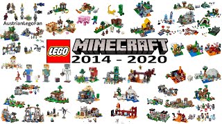 All LEGO Minecraft Sets from 2014 up to Spring 2020 Compilation of all Sets [upl. by Lorena]