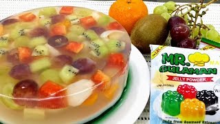 Cleared Fruit Cake Jelly Recipe l Dessert Recipe [upl. by Zielsdorf]