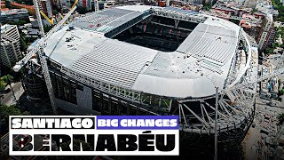 The SPECTACULAR BEAM at the new Santiago Bernabéu stadium  Real Madrid [upl. by Malha]