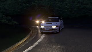 Assetto Corsa x Initial D  Evo 4 vs Ae86 [upl. by Cooke182]