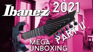 Unboxing 8 more 2021 Ibanez models [upl. by Osithe137]