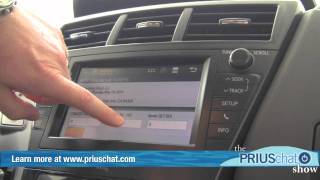 2012 Toyota Prius v Video Demo  Entune Audio System [upl. by Ajak]