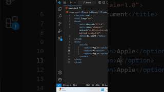 Select amp Option Tag HTML Attributes Explained  HTML Tips for Beginners Shorts [upl. by Symer]