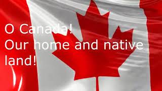 O Canada  Lyric Video [upl. by Attennek257]