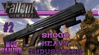 50 Cal SMG  Shogo Heavy Industries 2  Fallout New Vegas  Mod Spotlight [upl. by Aisats759]