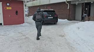 240120 Polisinsats på Mässvägen i Åby [upl. by Pisano140]