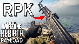 RPK on Warzone Rebirth Island Payload PS5 Gameplay [upl. by Milton893]