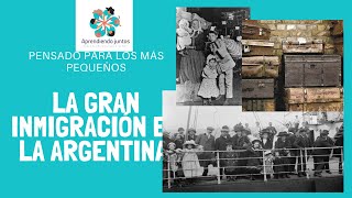 La inmigración en Argentina  Primer ciclo [upl. by Paucker]