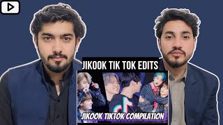 PAKISTANI REACT TO BTS JiKook  Jimin amp Jungkook  Tiktok Compilation [upl. by Ailecnarf327]