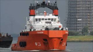 110828 Shipspotting Rotterdam 2 [upl. by Merras]