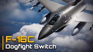 DCS F16  Missile Override amp Dogfight Modes [upl. by Sochor504]