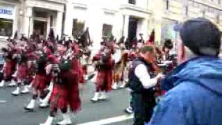 Royal Highland Fusiliers Homecoming Parade [upl. by Kenton]