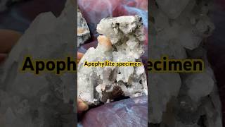 apophyllite specimen ✨🤗crystal crystallove apophyllite apophyllitecrystal crystalspecimen [upl. by Sparkie]