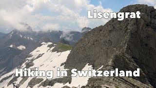 Säntis  Lisengrat  Rotsteinpass  Hiking in Switzerland [upl. by Lemmueu]