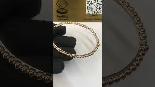 18K Yellow Gold Van Cleef Arpels Medium Model Perlee Pearls Gold Bracelet VCARO7A800 18kbracelet [upl. by Nitnerb157]