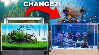 From FRESHWATER to SALTWATER AQUARIUM How about a change [upl. by Darya480]