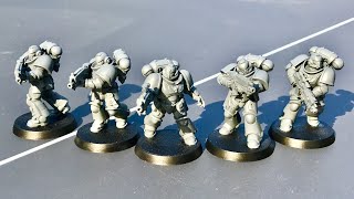 Primaris Space Marine Intercessor Squad A Model Build and Tactics Review for WH40K 8th Edition [upl. by Ahsel]