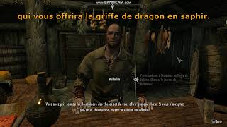 Skyrim  Comment trouver la griffe de dragon en saphir et résoudre les énigmes au Tertre de Voilâtre [upl. by Ruford958]