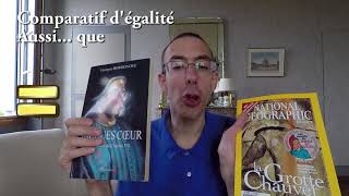 Comparatives in French Language Plus queMoinsque  Beginner French [upl. by Enoed]