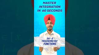 Mastering Integration  Part8  In One Minute  Trigonometric Functions  Class 12th  maths [upl. by Gobert]